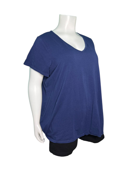 Navy V-Neck T-shirt