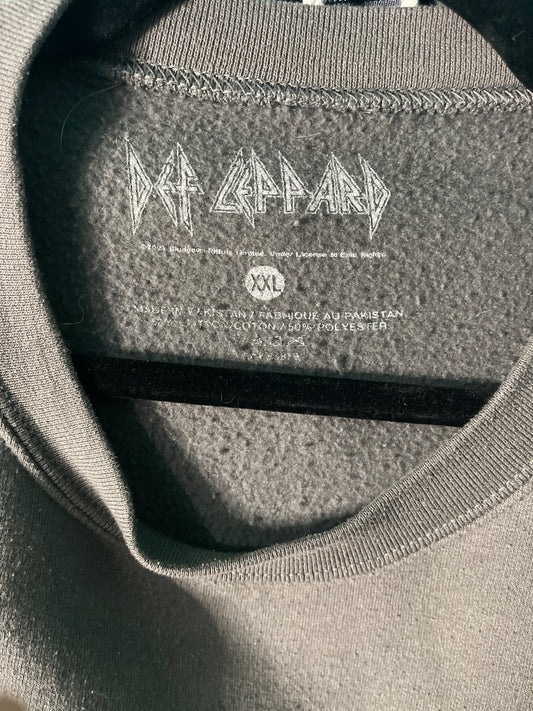 Grey Def Leppard Graphic Sweatshirt