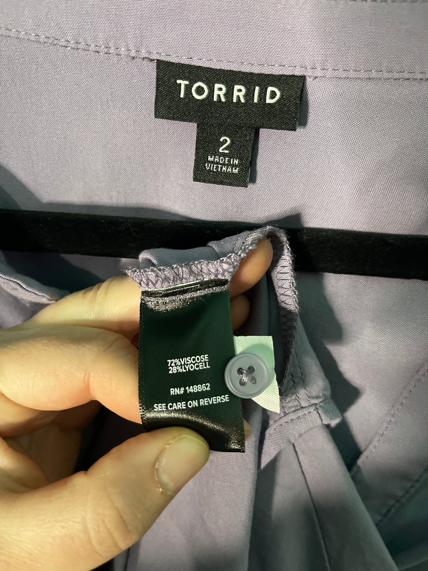 Light Purple Long Sleeved Tunic