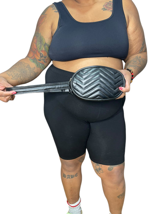 Black Mini Belt Bag