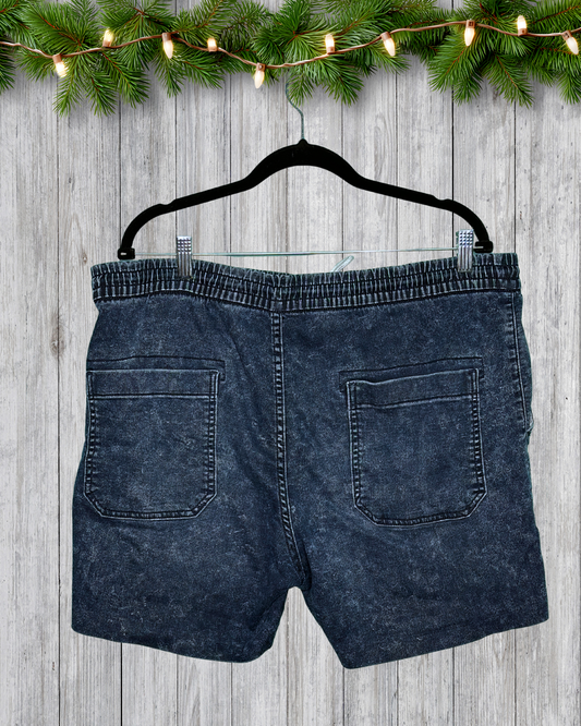 Dark Wash Denim Shorts