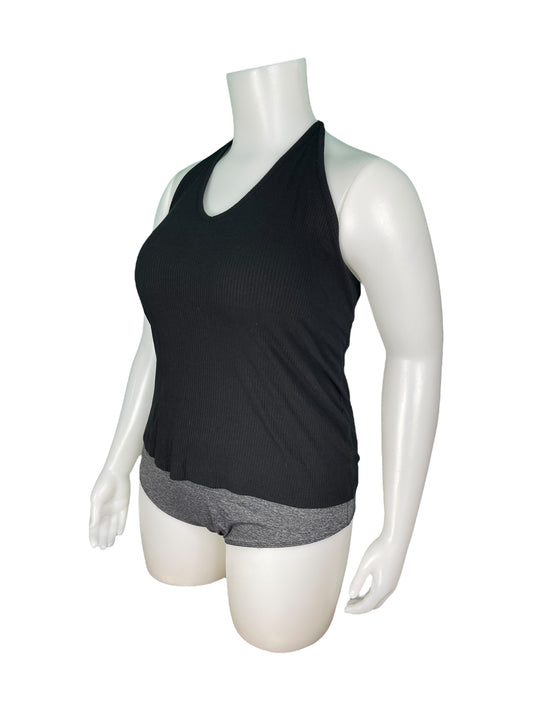 Black Halter Top