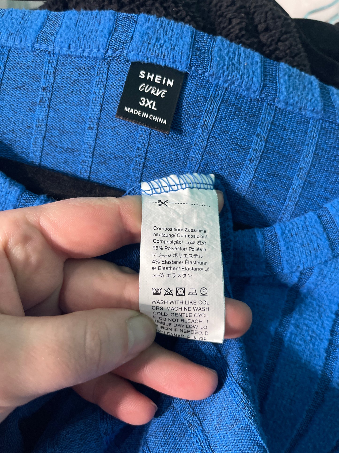 Blue Long Sleeved Shirt