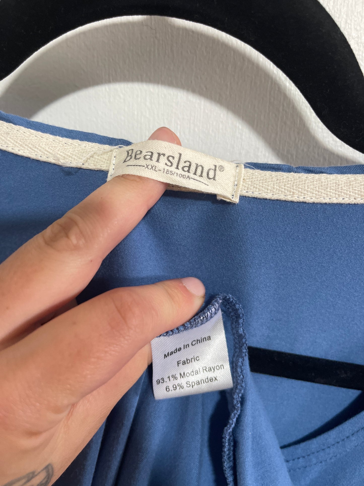 Blue Nursing T-shirt Top