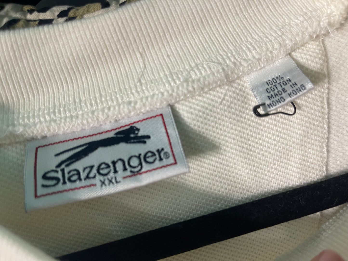 Cream w/ Embroidered Graphic Design