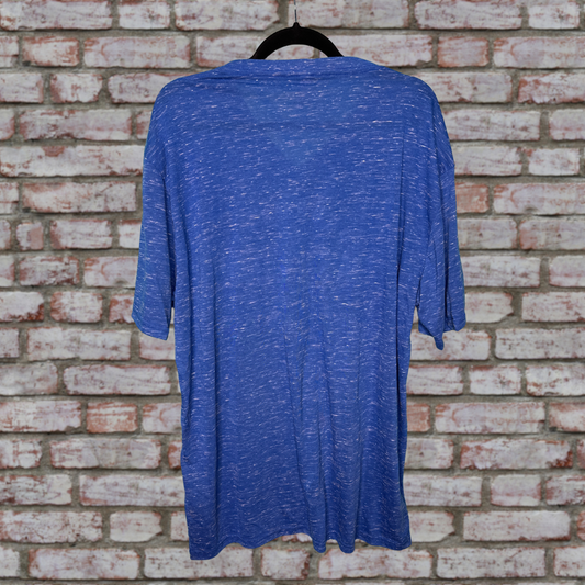 Blue "Las Vegas"Graphic T-Shirt