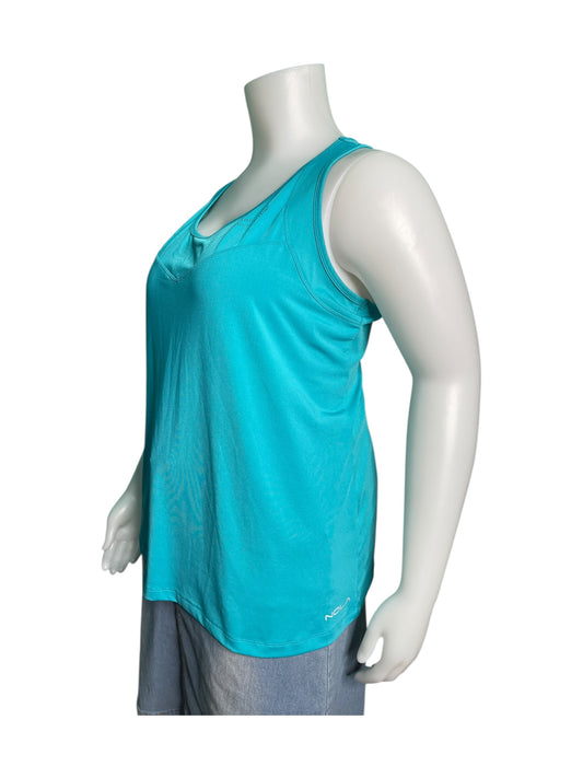 Aqua Sleeveless Shirt