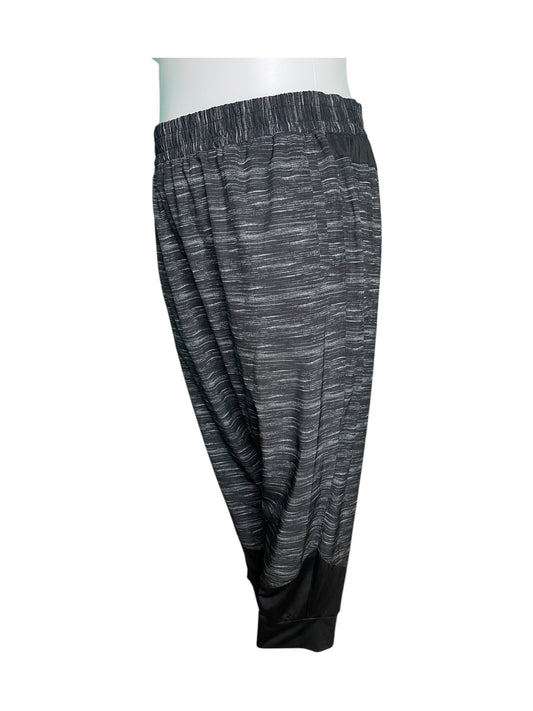 Black & Grey Trackpants