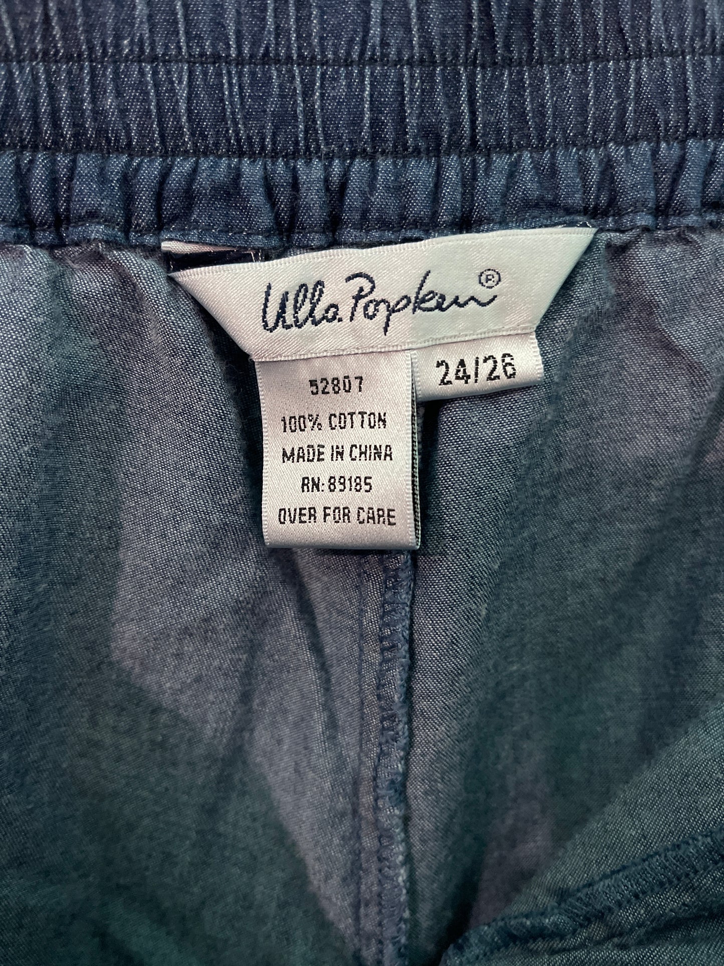 Dark Blue Jean Shorts