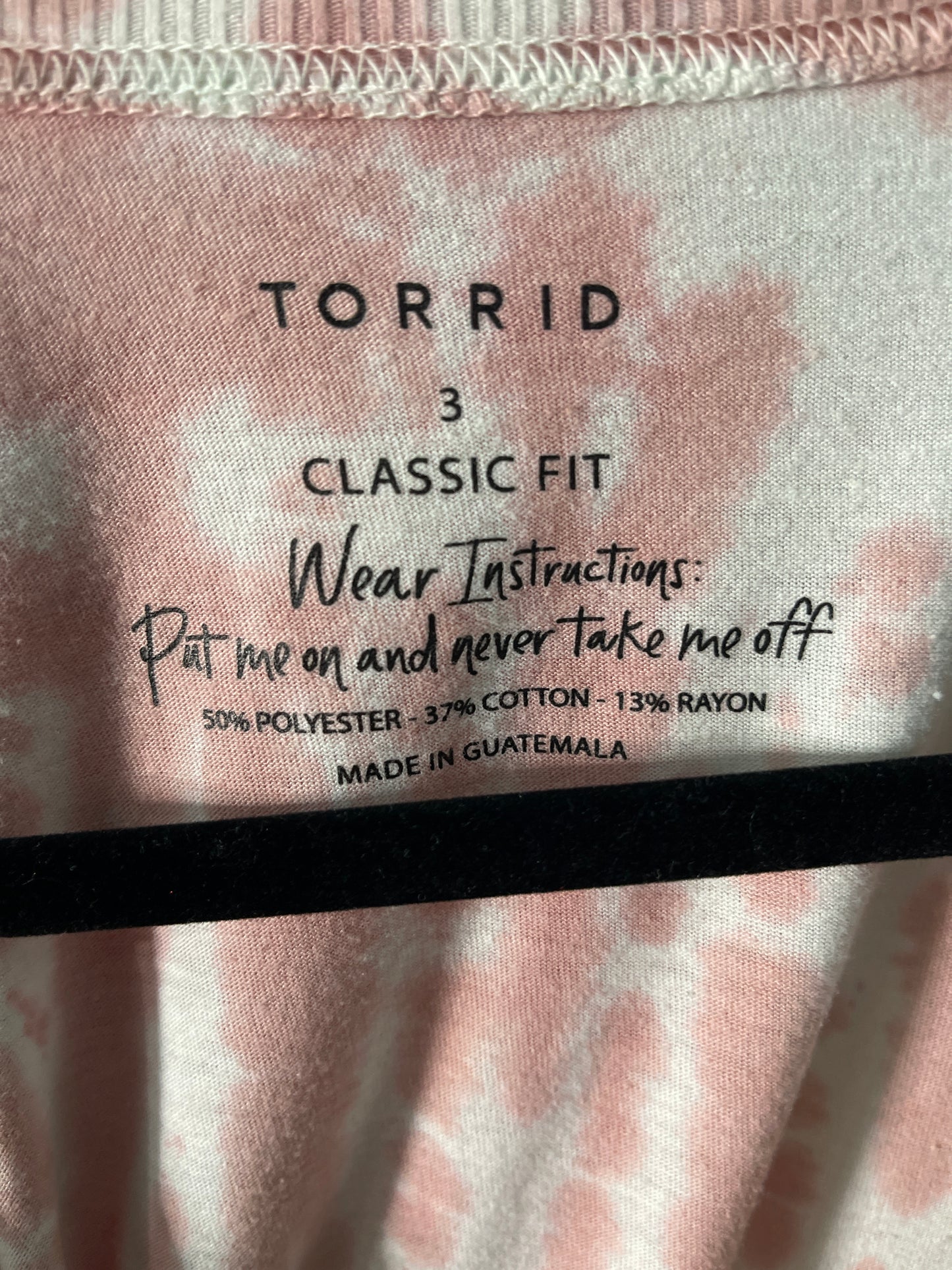 Light Pink Tie Dye T-Shirt