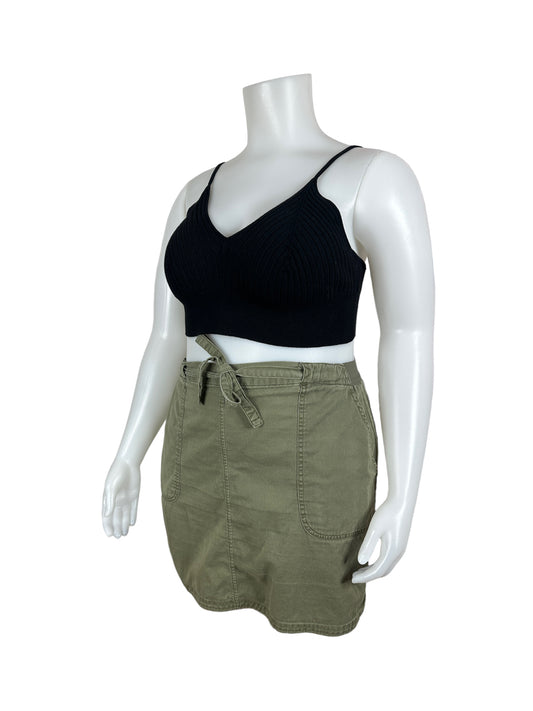 Green Skirt w/ Pockets