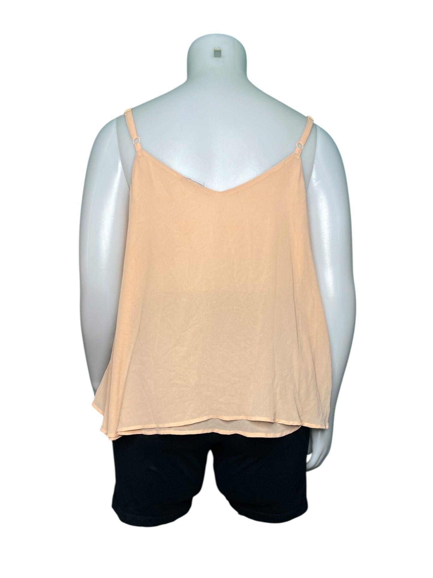 Peach Spaghetti Strap Cami