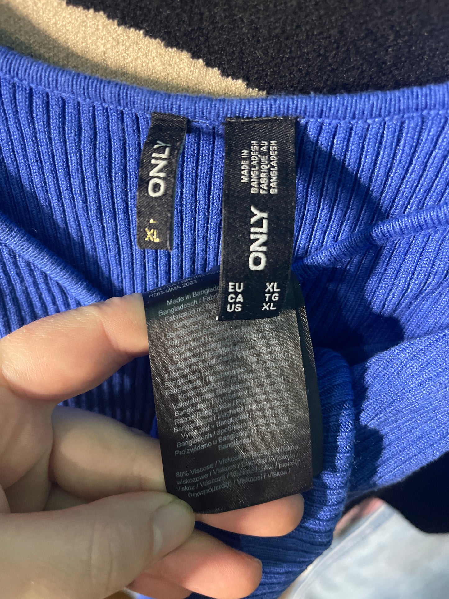 Blue Sweetheart Neckline Tank Crop Top