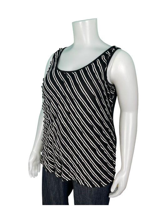 Diagonal Striped Tank Top
