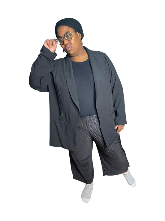 Black Long Sleeved Blazer