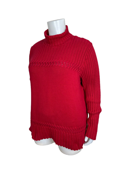 Red Turtleneck
