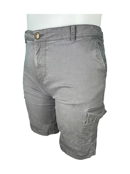 Gray Cargo Shorts