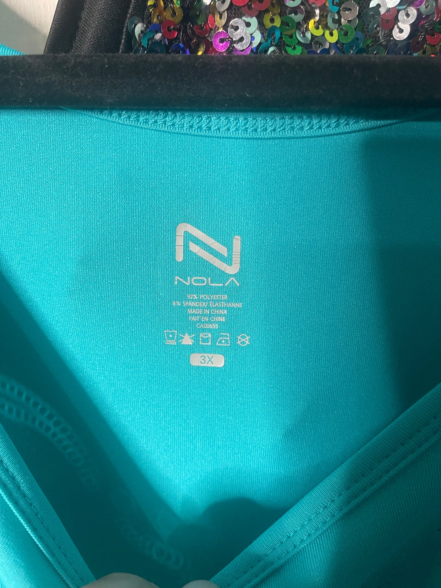 Aqua Sleeveless Shirt