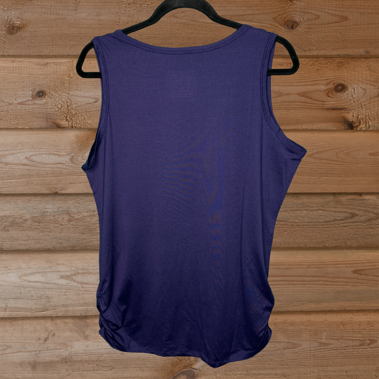 Purple Sleeveless Tank Top