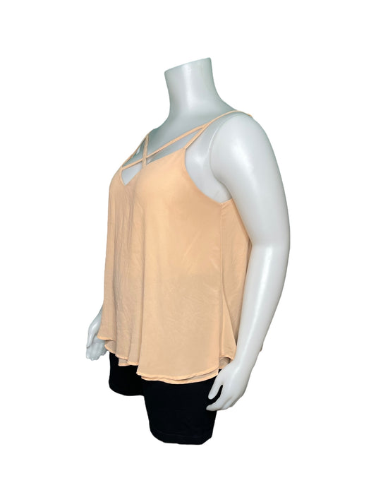 Peach Spaghetti Strap Cami