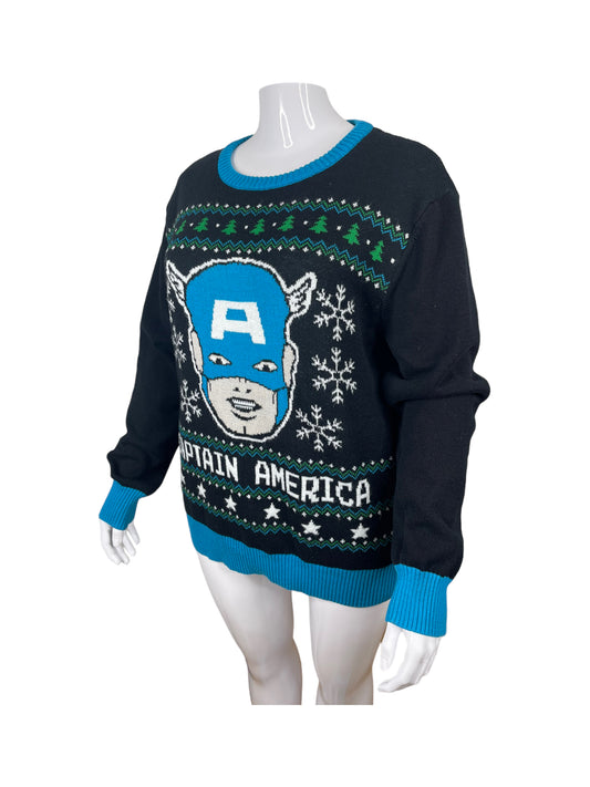 Black & Blue Ugly Sweater