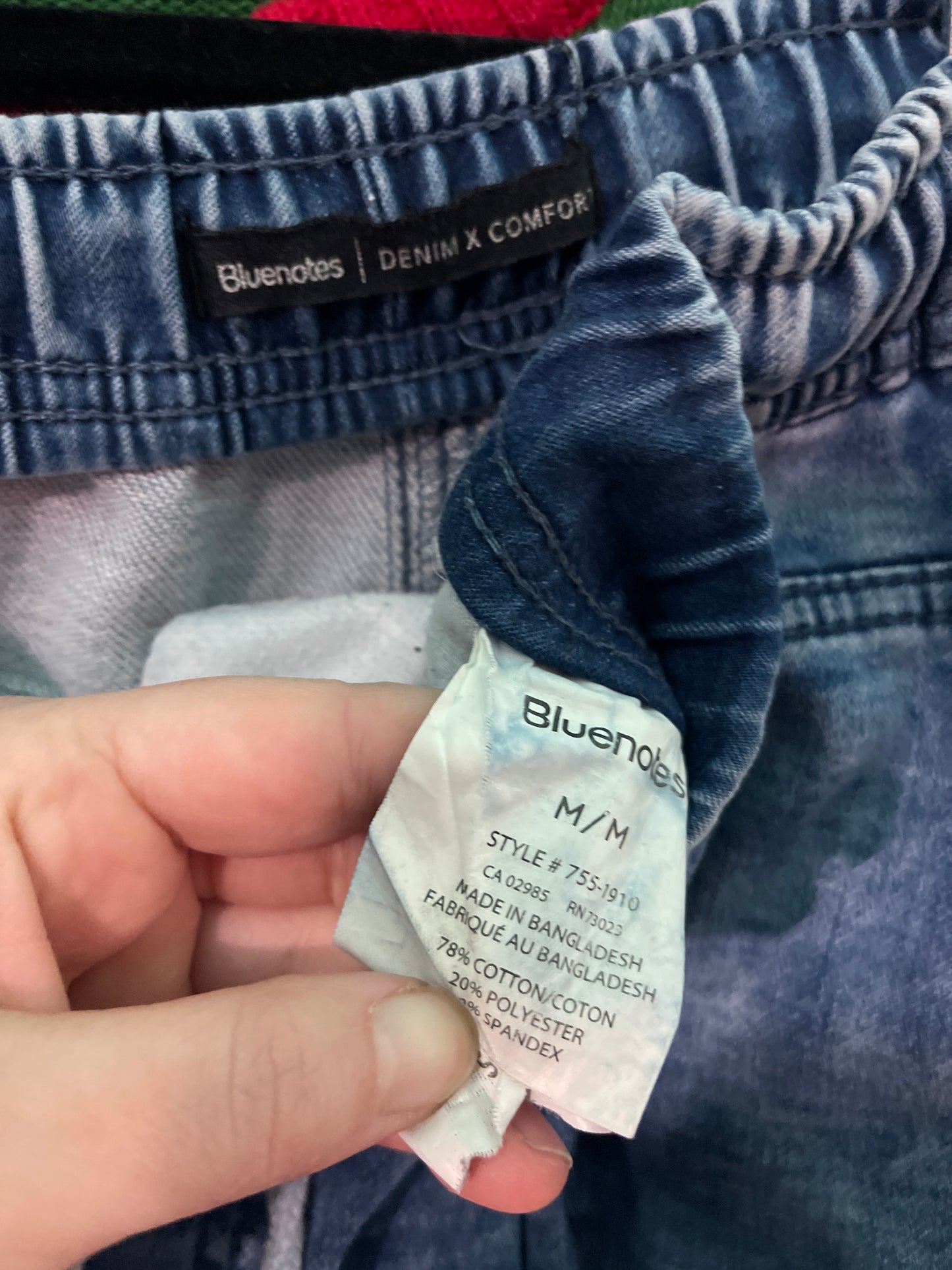 Light Blue Wash Joggers