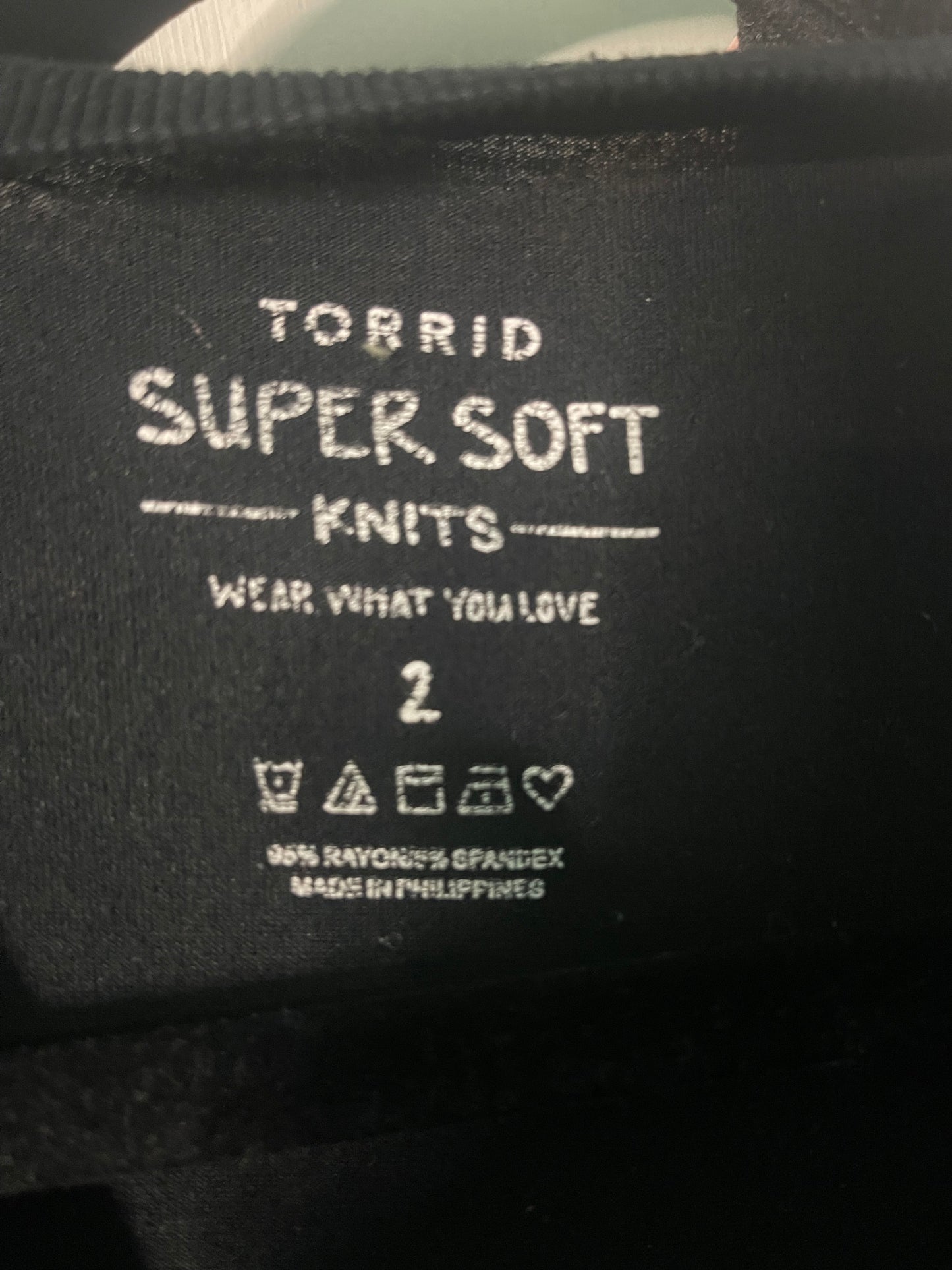 Black Long Sleeved Top