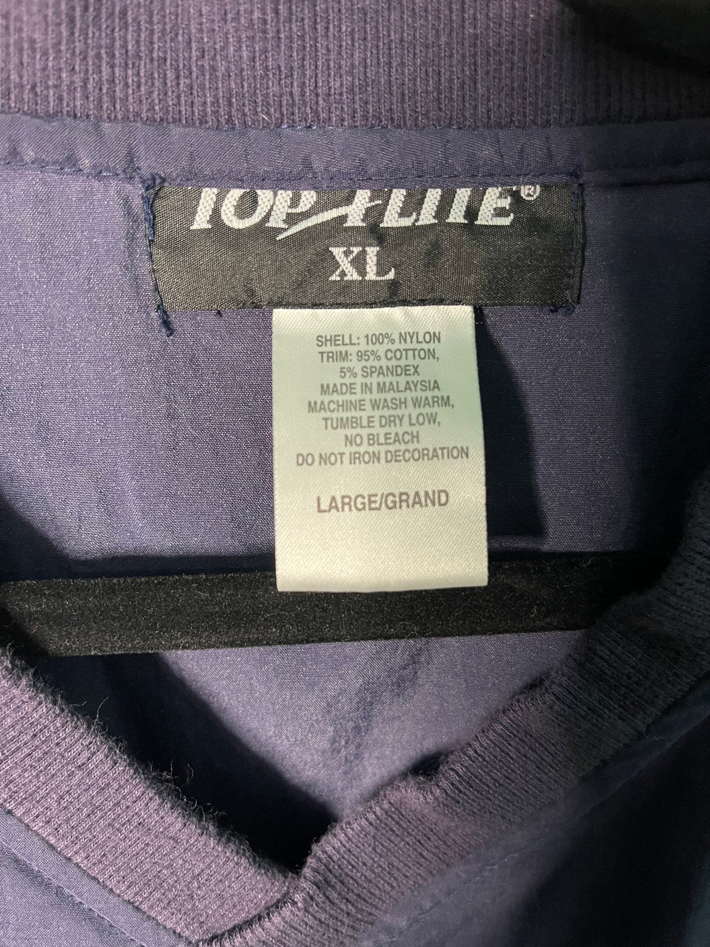 Navy Blue Long Sleeved Spring Jacket