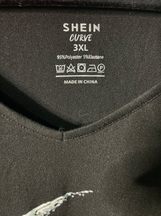 Black Long Sleeved Shirt w/ Moon Graphic