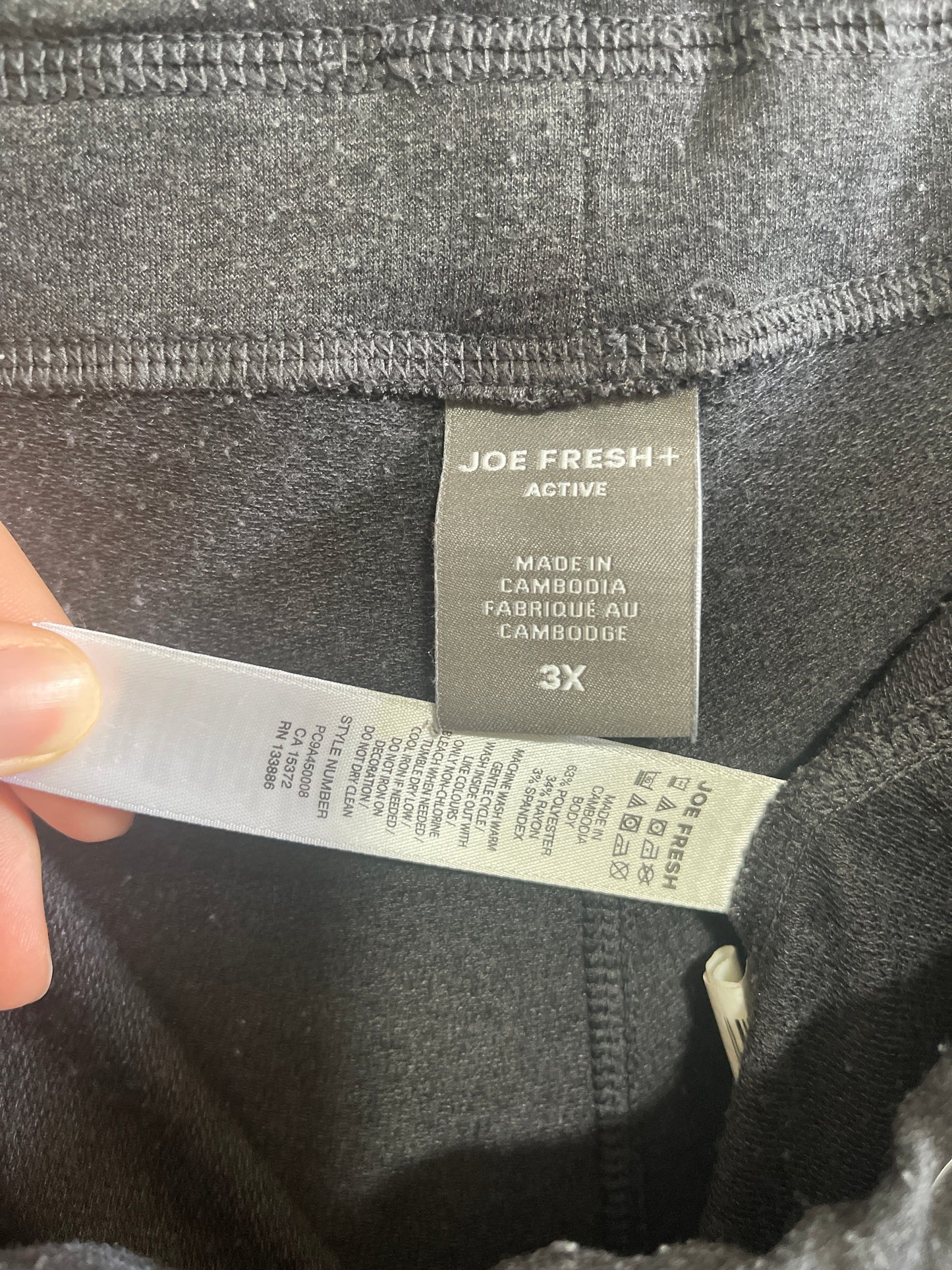 Grey Capris Leggings