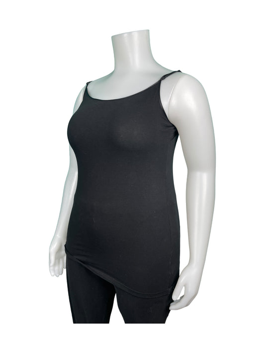 Black Spaghetti Strap Tank Top