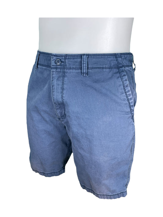 Blue Knee Length Shorts