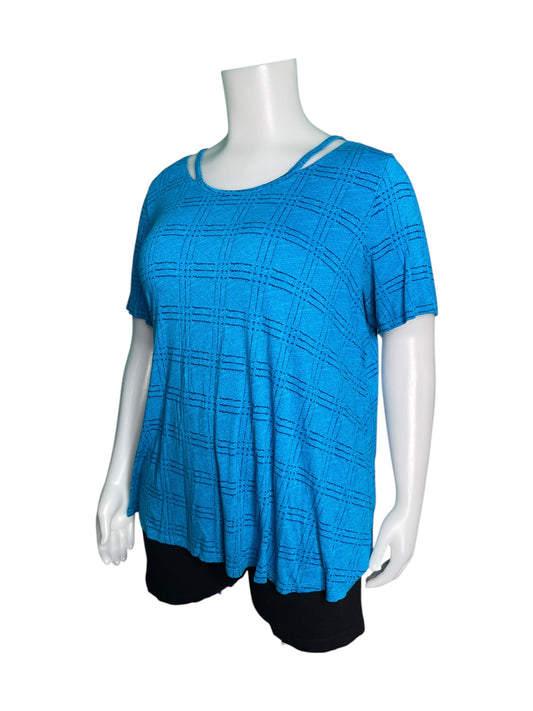 Blue Short Sleeve T-Shirt