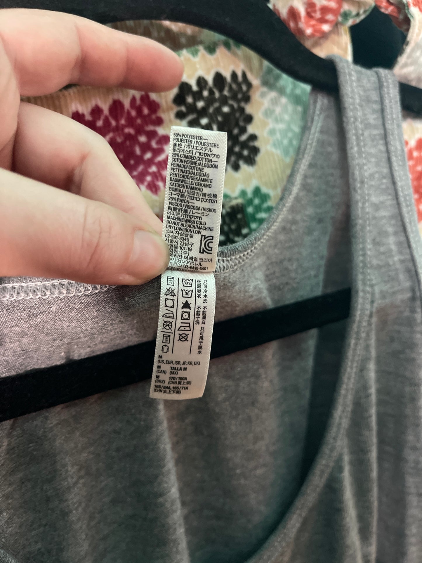 Grey They/Their/them Tank Top