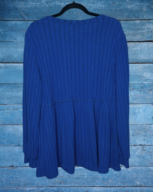 Blue Long Sleeved Shirt