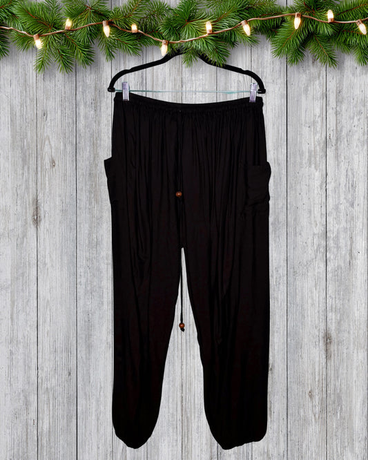 Black Lightweight Joggers