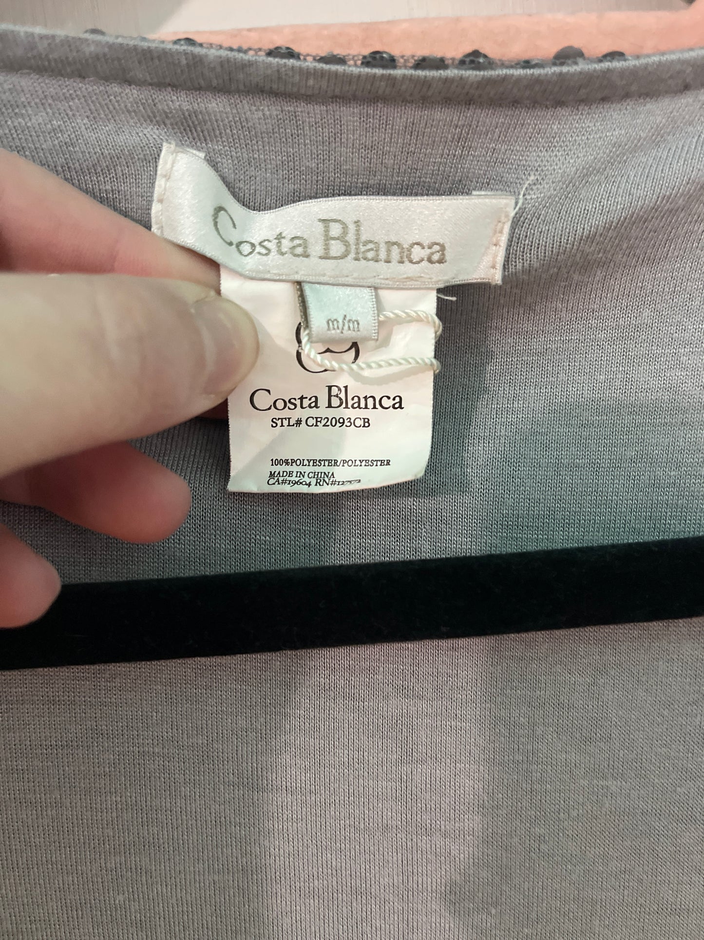 Silver Short Cap Sleeved Cardigan