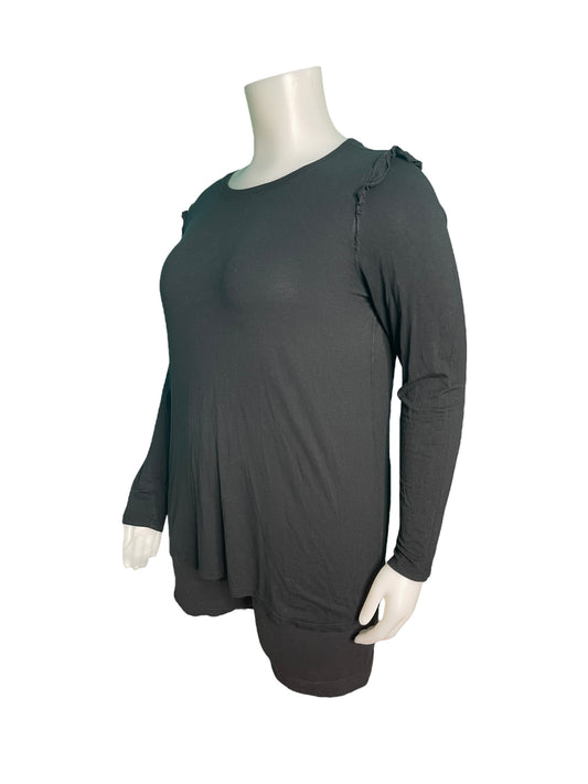 Black Long Sleeved Top