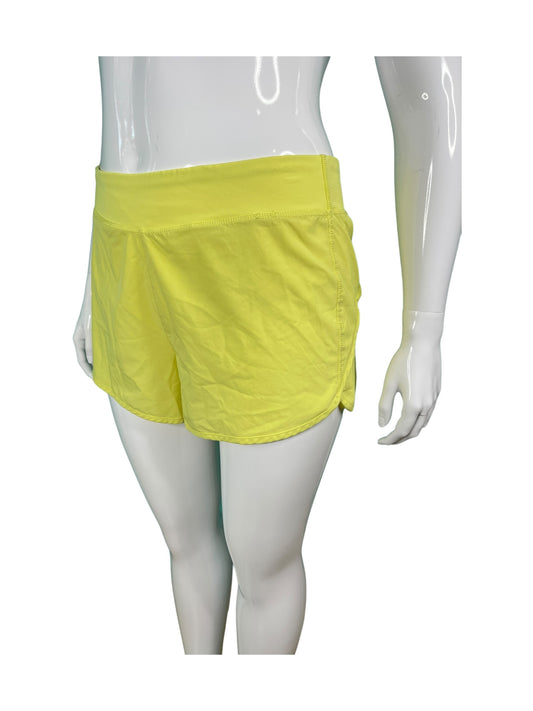 Yellow Running Shorts