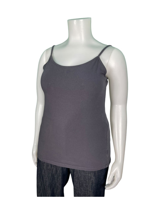 Grey Spaghetti Strap Top