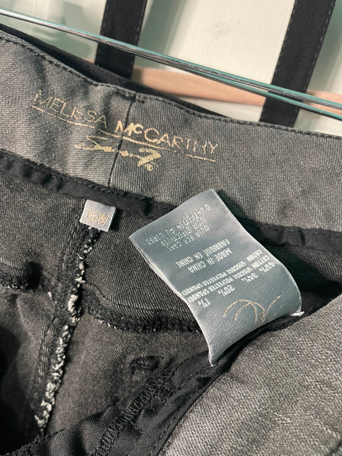 Dark Grey to Light Grey Ombre Jeans