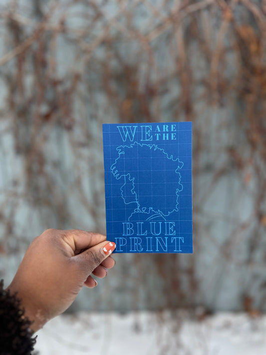 We are the Blueprint Art Print