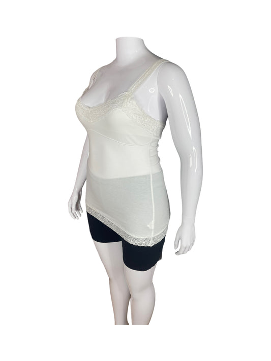 White Camisole w/ Lace