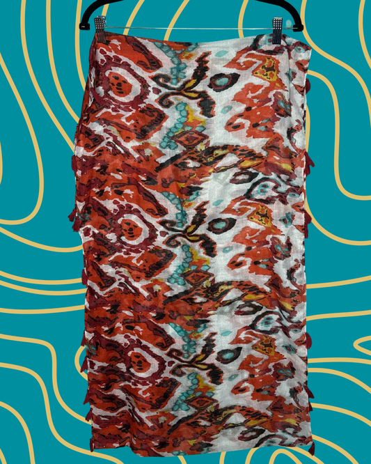 Red, Black, Orange and Baby Blue