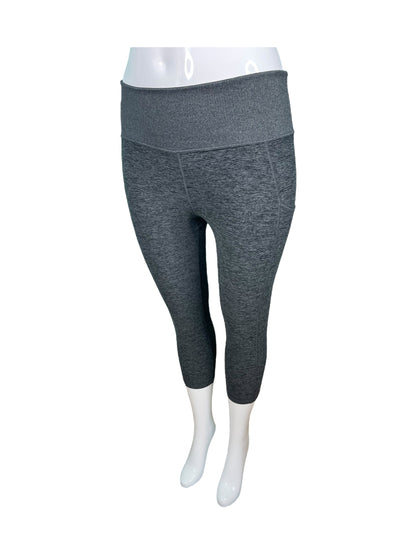 Grey Capris Leggings