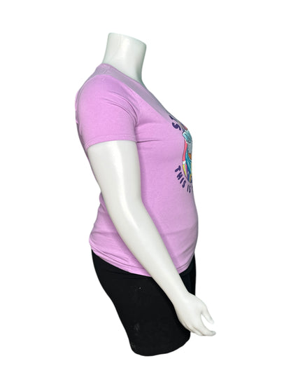 Light Purple "Star Wars" Graphic T-Shirts