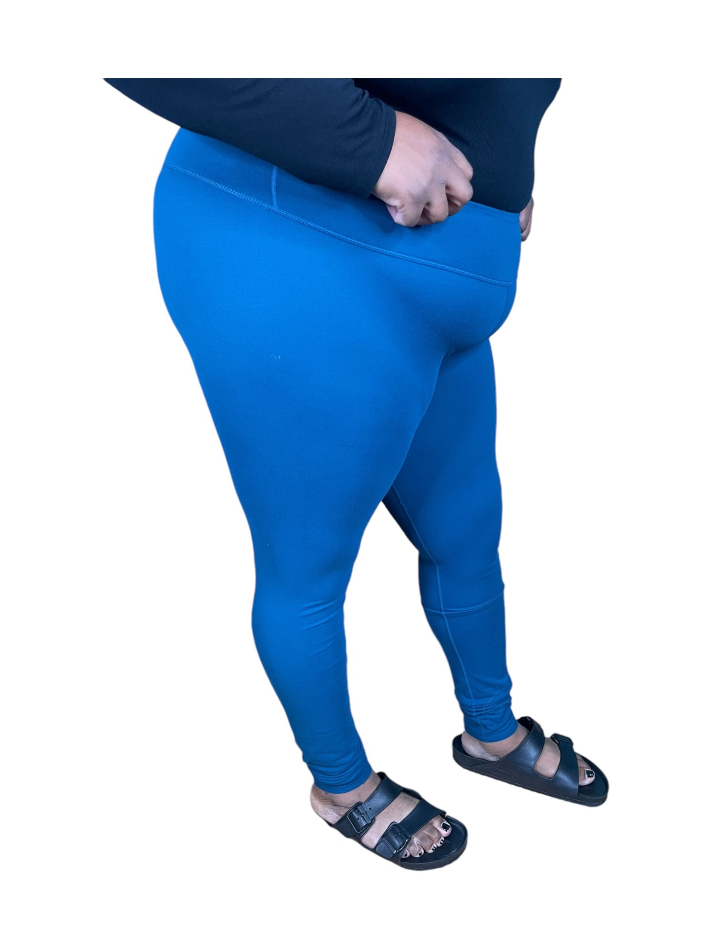 Bright Blue  Athletic Leggings