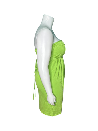 Neon Green Tube Dress