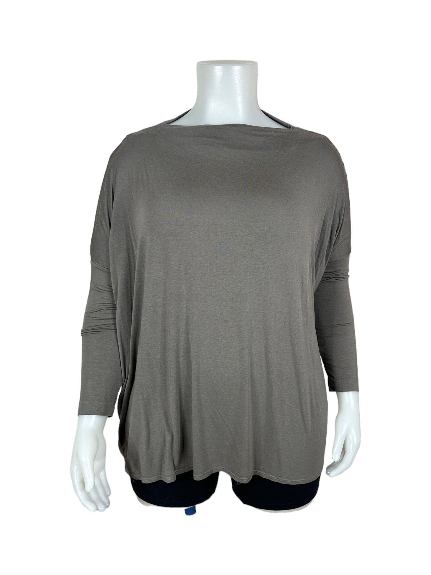 Grey 3/4 Sleeve Top