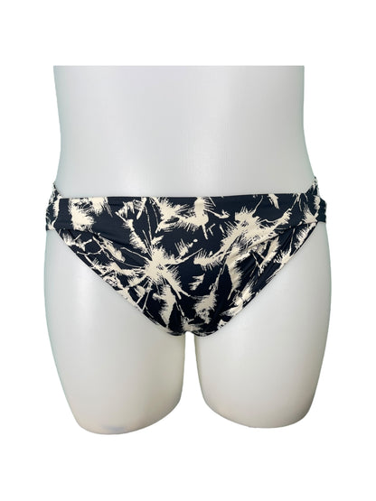 Black & White Patterned Swimwear Bottoms